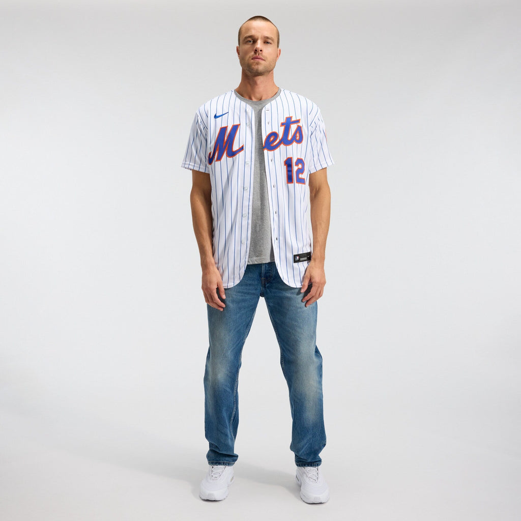 New York Mets Francisco Lindor White Home Player Baseball Jersey
