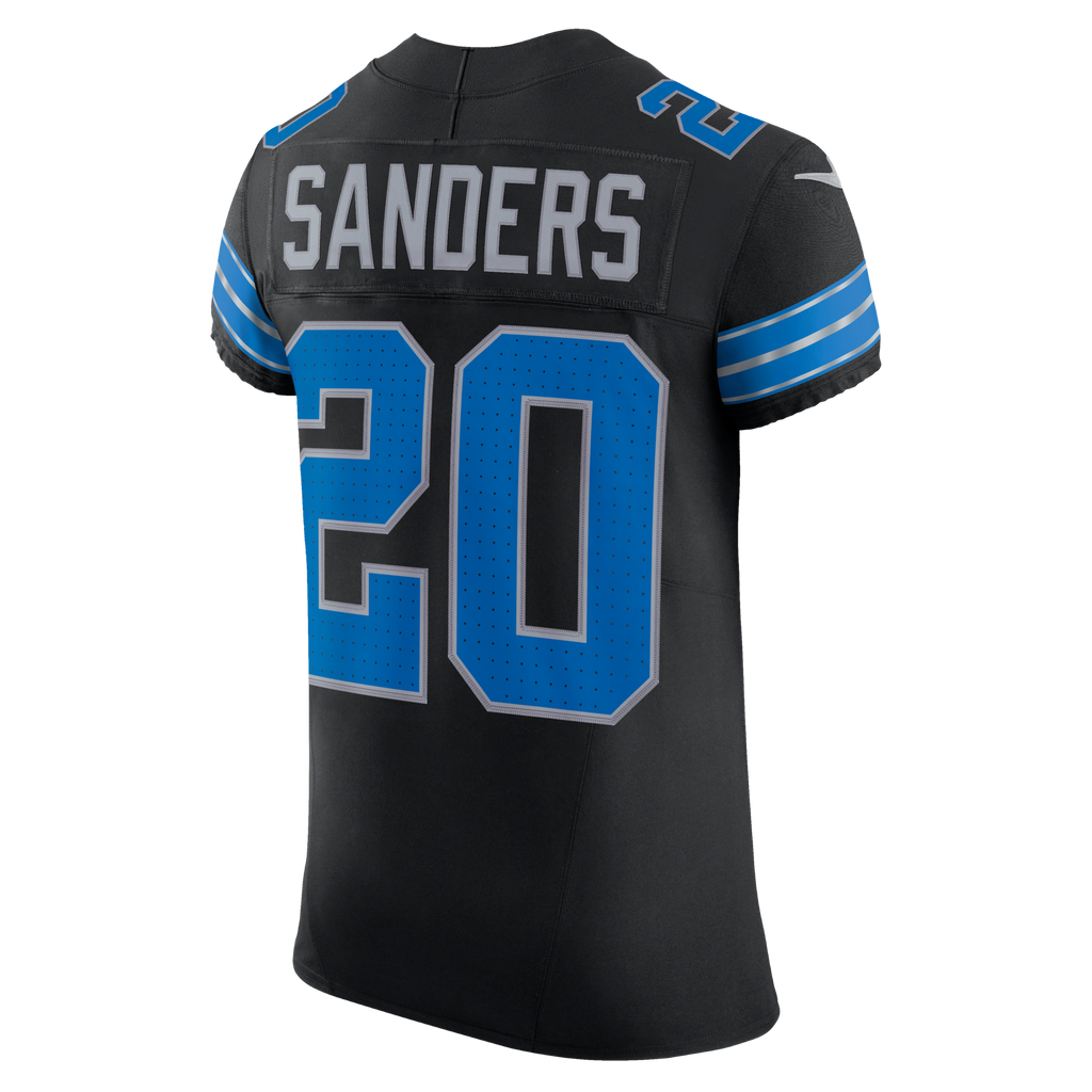 Detroit Lions Barry Sanders Black Alternate Vapor F.U.S.E. Elite Football Jersey