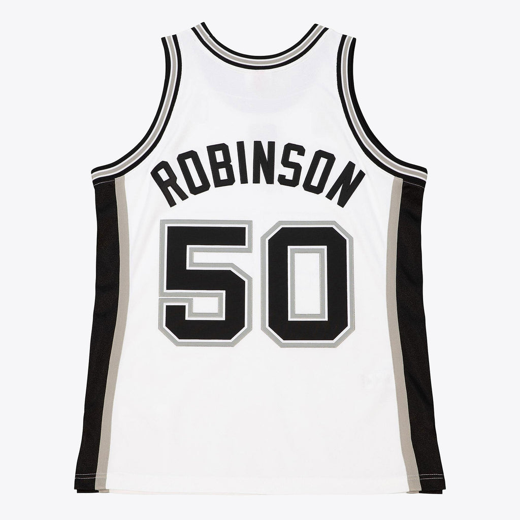 San Antonio Spurs David Robinson 2002 Home Finals Jersey - White