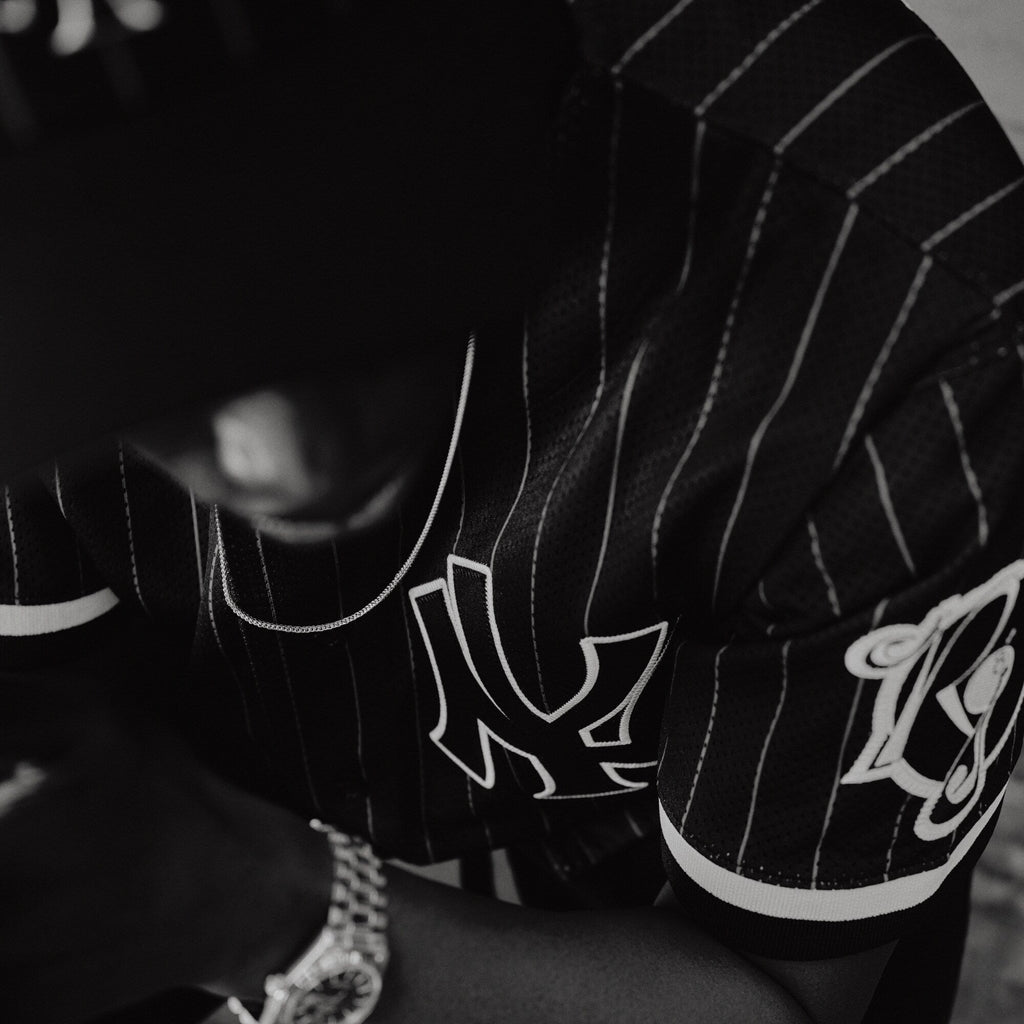 New York Yankees Jay-Z Reasonable Doubt x Black Baseball Jersey