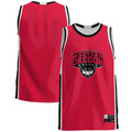 Western Oregon Wolves Lightweight Basketball Jersey - Red