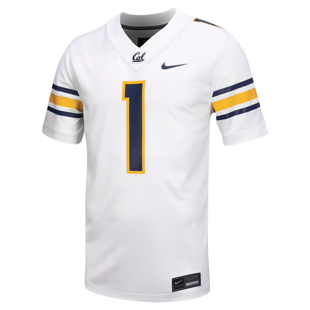 #1 White Cal Bears Untouchable Football Jersey