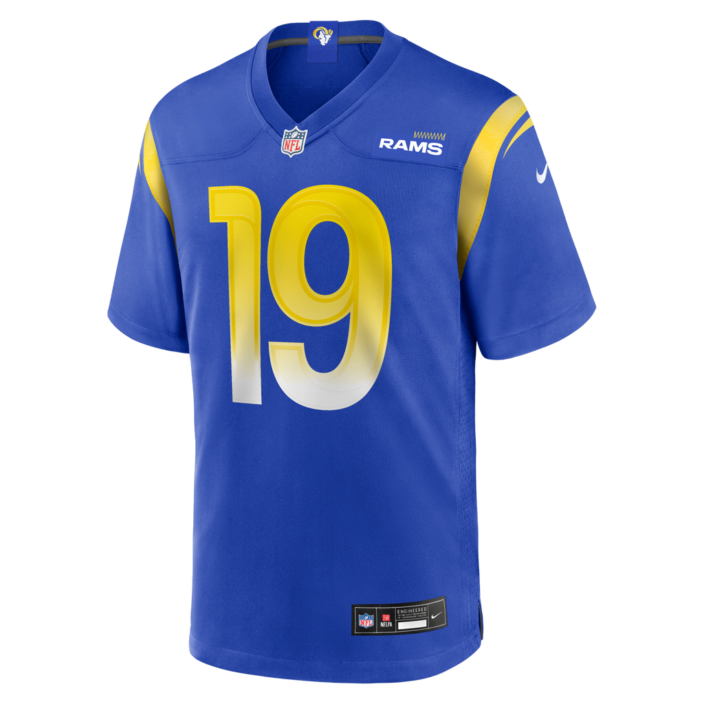 Los Angeles Rams Xavier Smith Royal Home Game Football Jersey