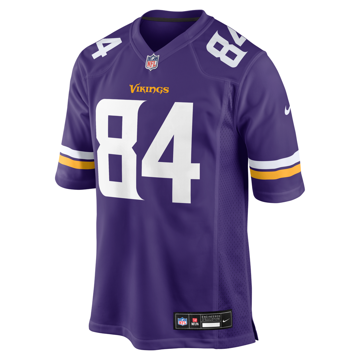 Minnesota Vikings Randy Moss Purple Game Retired Player Football Jersey