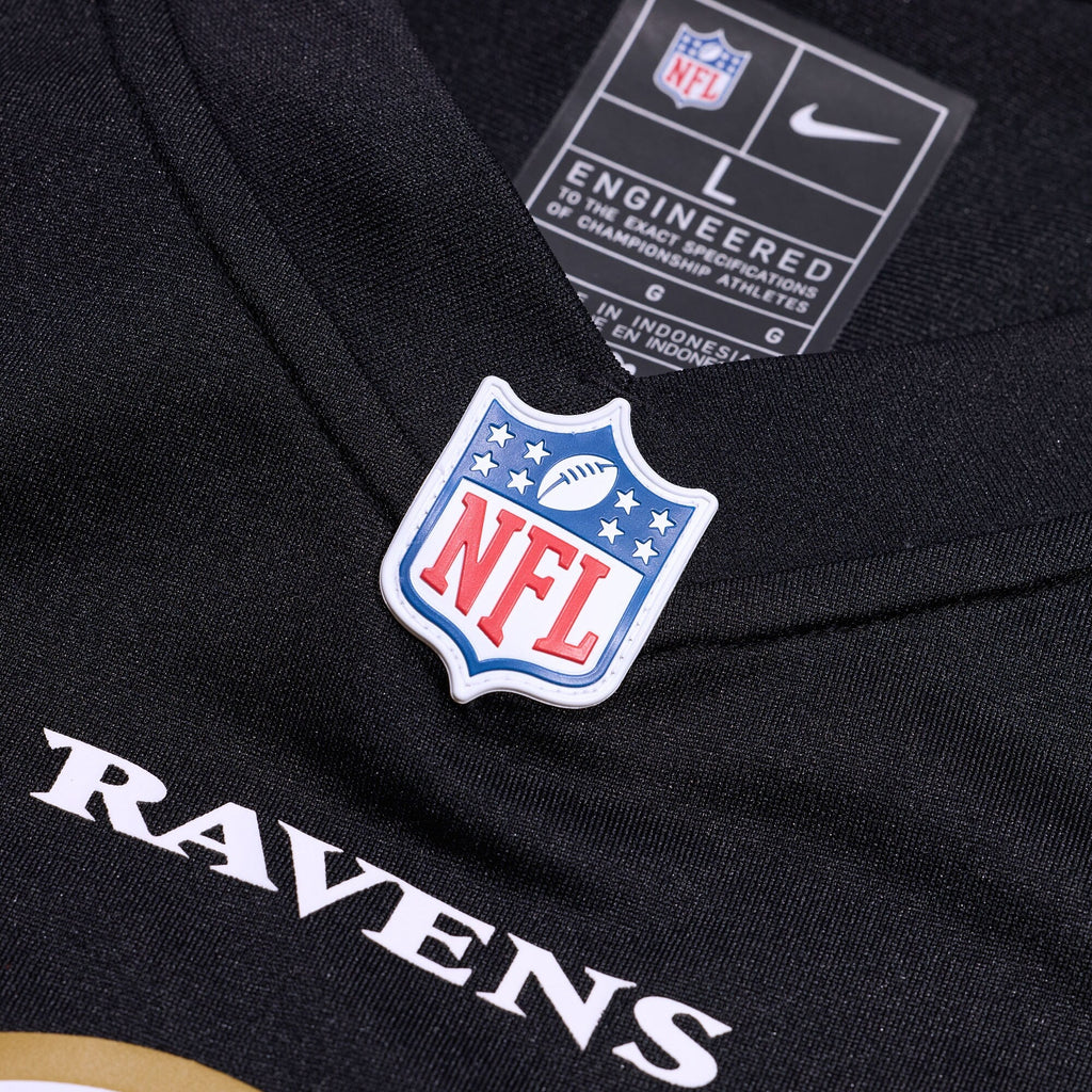 Baltimore Ravens Lamar Jackson Black Alternate Game Football Jersey