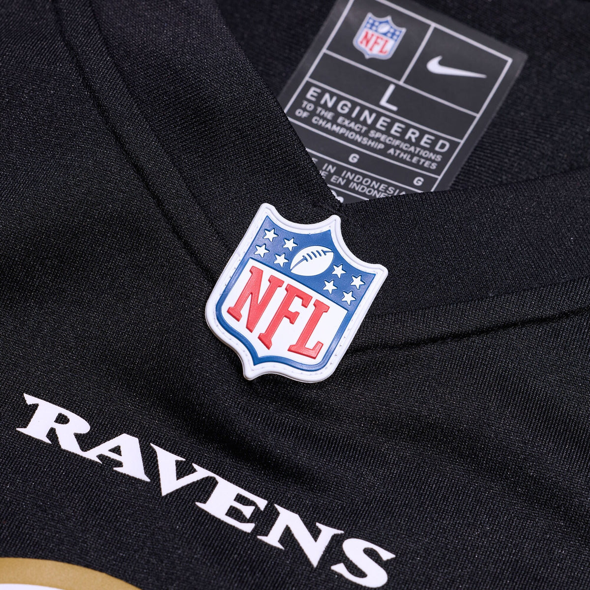 Baltimore Ravens Lamar Jackson Black Alternate Game Football Jersey
