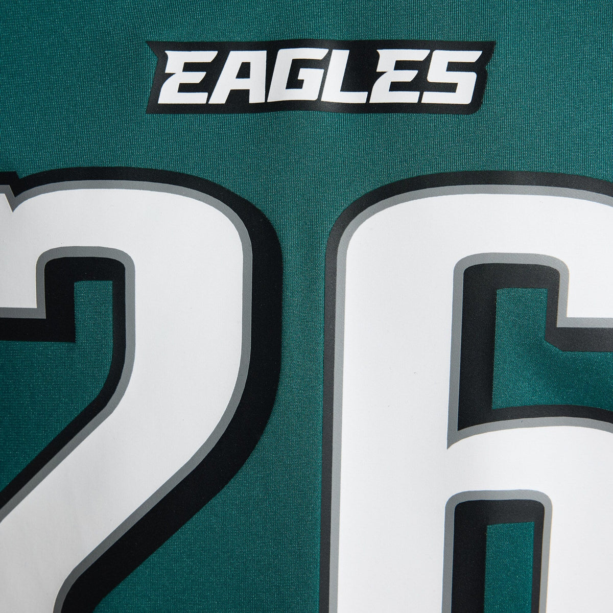 Philadelphia Eagles Saquon Barkley Midnight Green Team Game Football Jersey