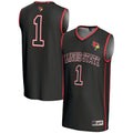 #1 Illinois State Redbirds Lightweight Basketball Jersey - Black