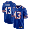 Buffalo Bills Dorian Strong Royal Team Game Football Jersey
