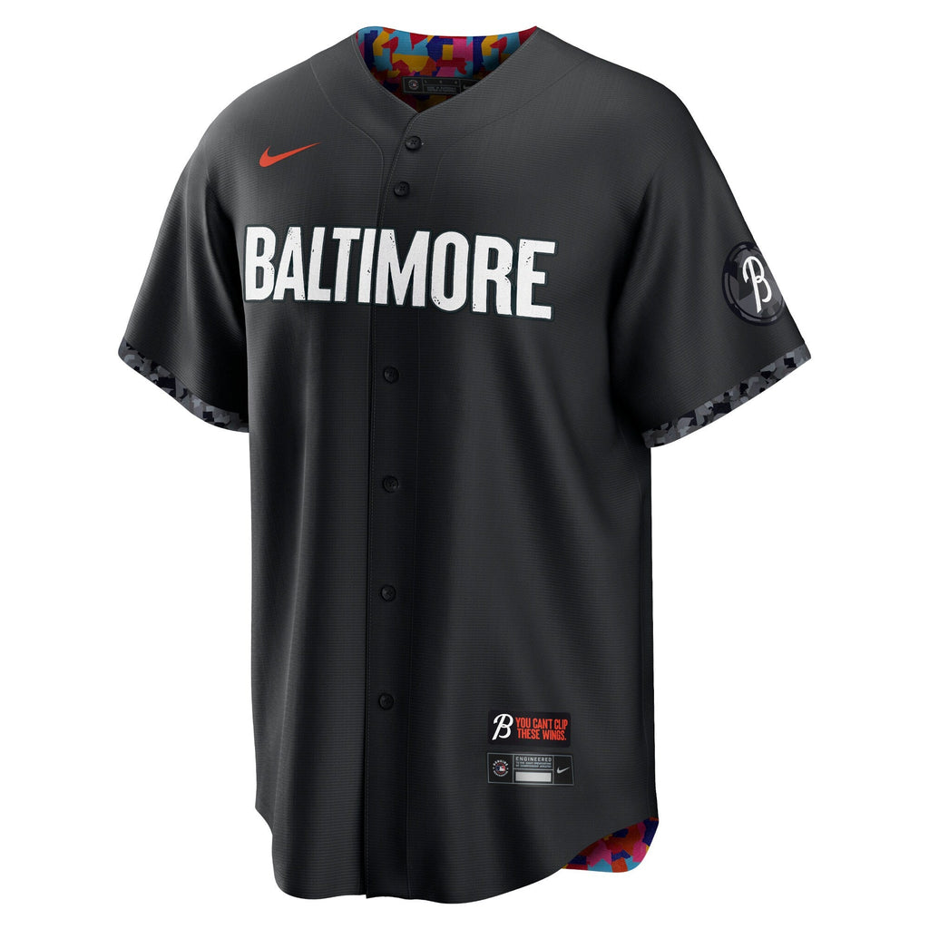 Baltimore Orioles Black City Connect Replica Baseball Jersey