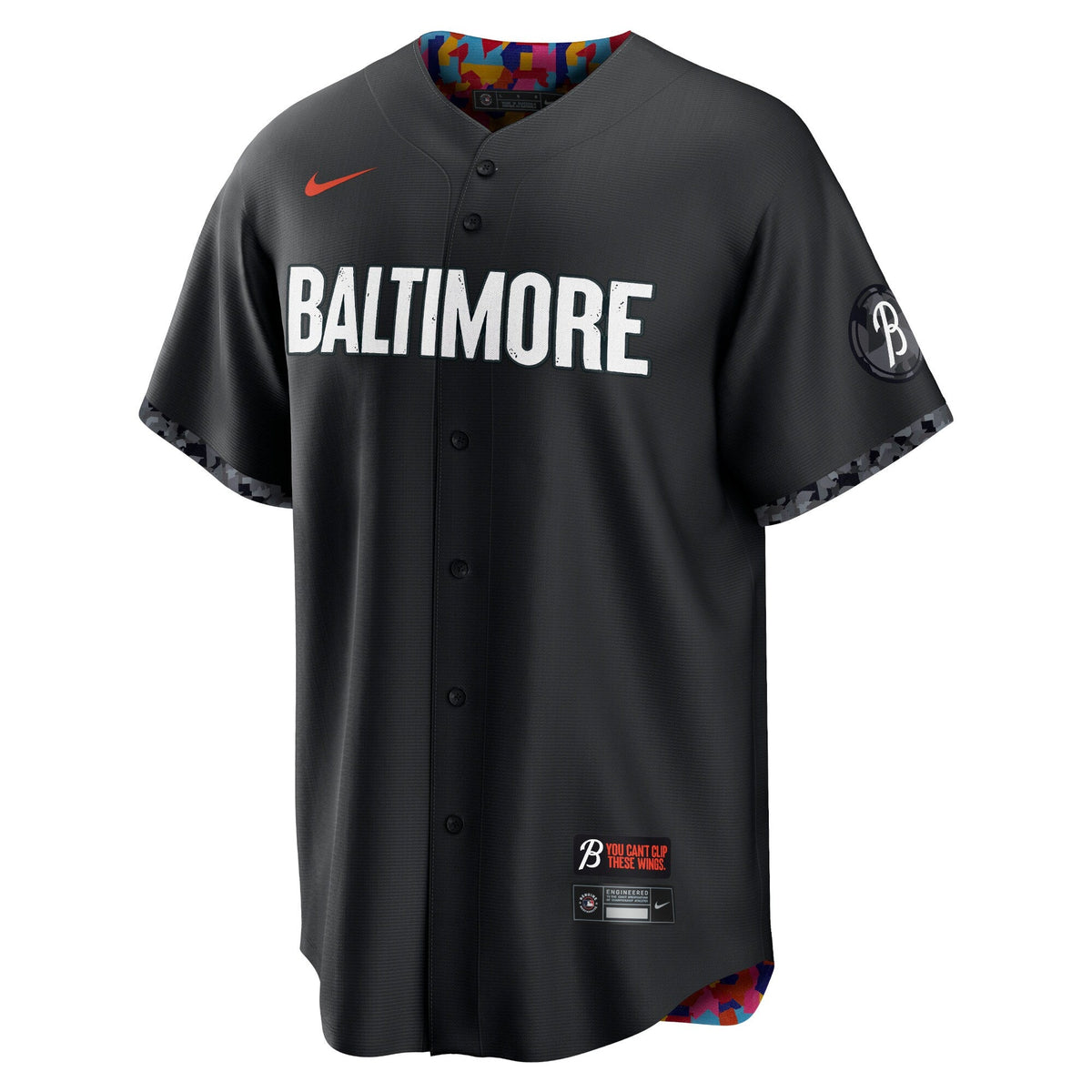 Baltimore Orioles Black City Connect Replica Baseball Jersey