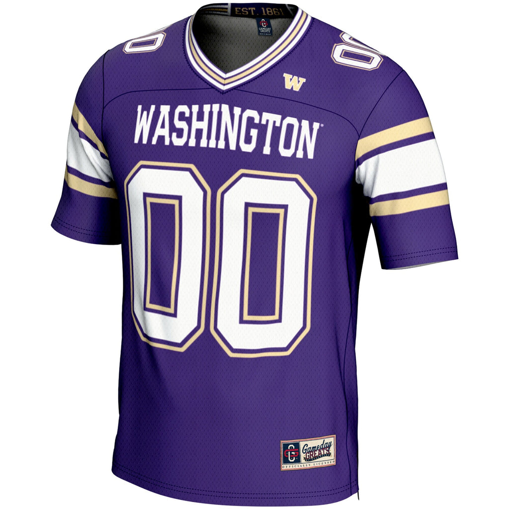 Washington Huskies NIL Pick-A-Player Football Jersey - Purple