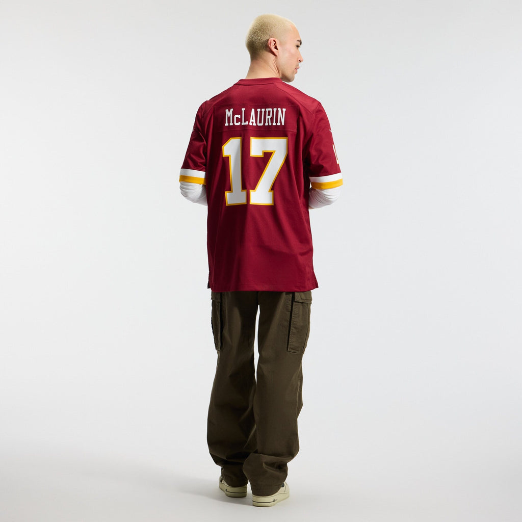 Washington Commanders Terry McLaurin Burgundy Game Football Jersey