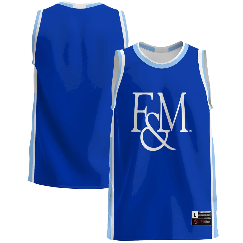 Franklin & Marshall Diplomats Lightweight Basketball Jersey - Blue