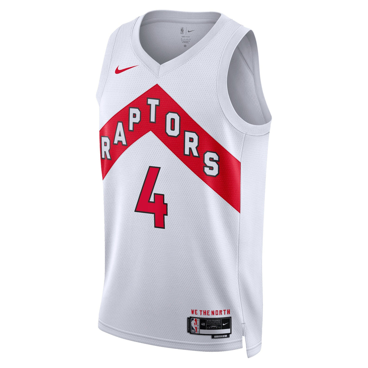 Toronto Raptors Association Edition Swingman Jersey - White - Scottie Barnes