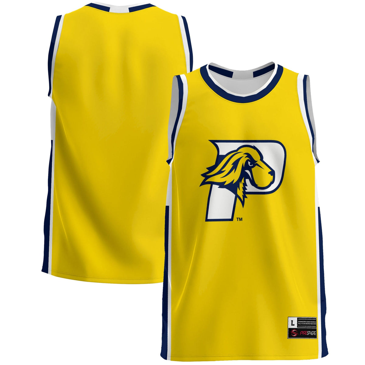 Pace University Setters Lightweight Basketball Jersey - Blue