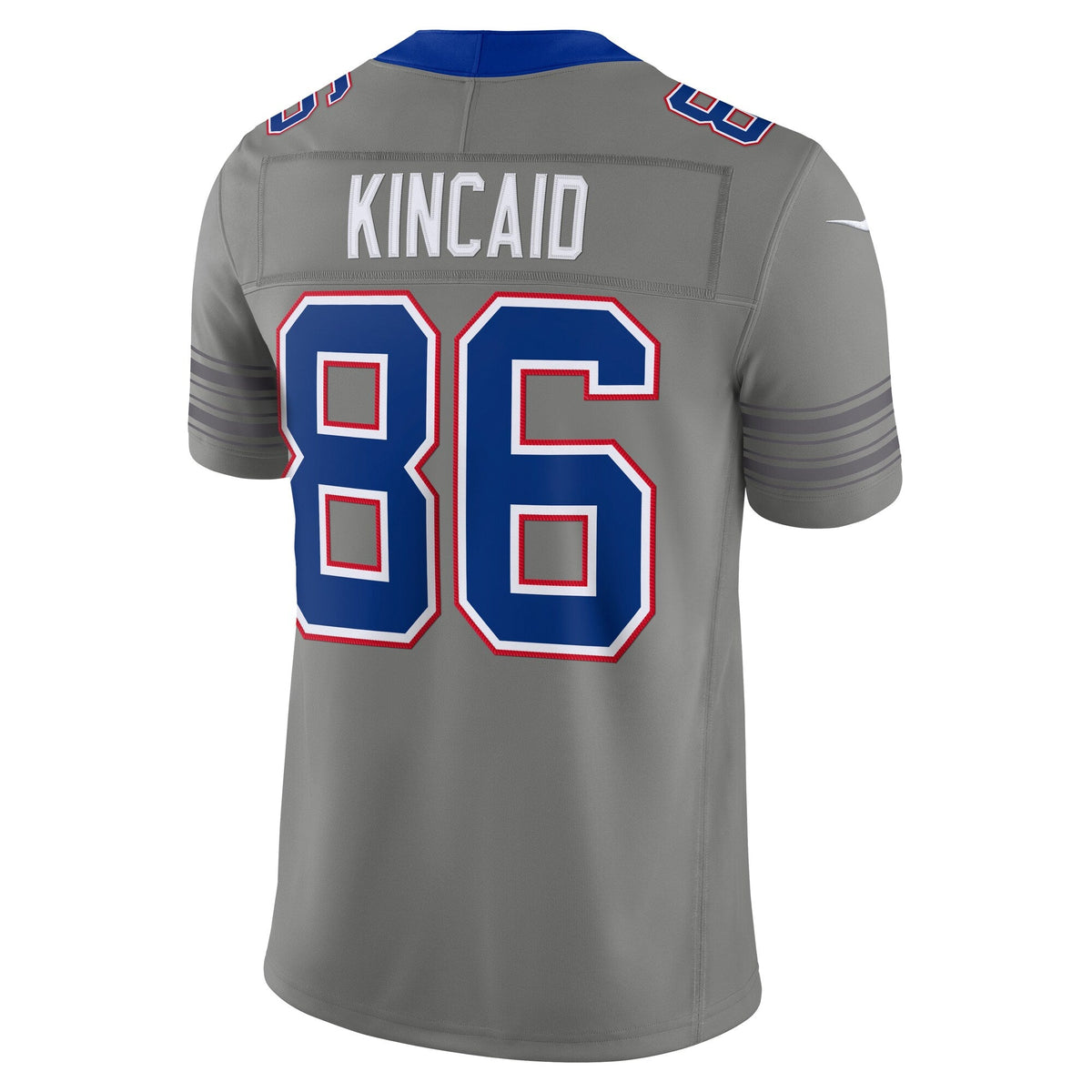 Buffalo Bills Dalton Kincaid Gray Nickel City Vapor F.U.S.E. Stitched Limited Football Jersey