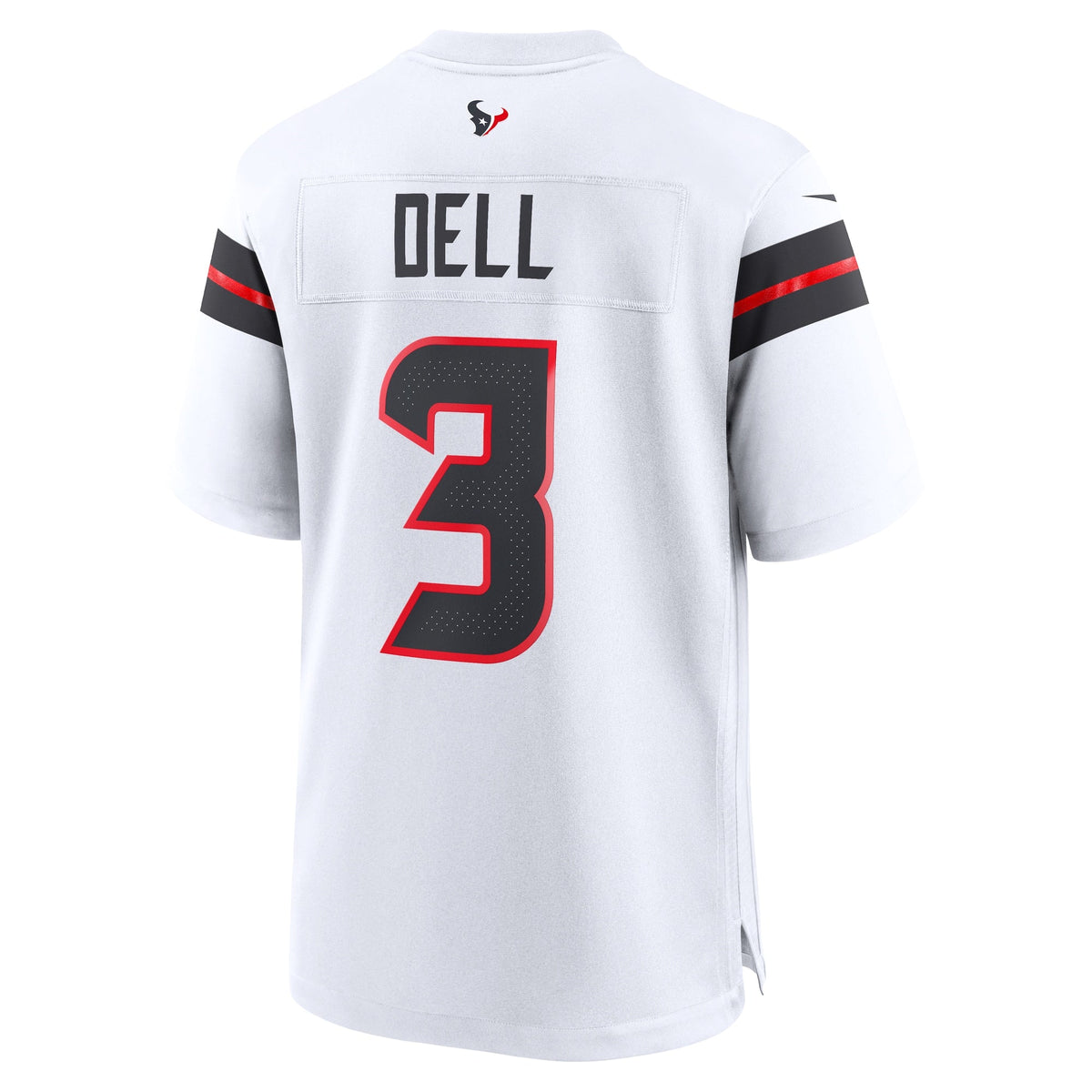 Houston Texans Tank Dell White Game Football Jersey