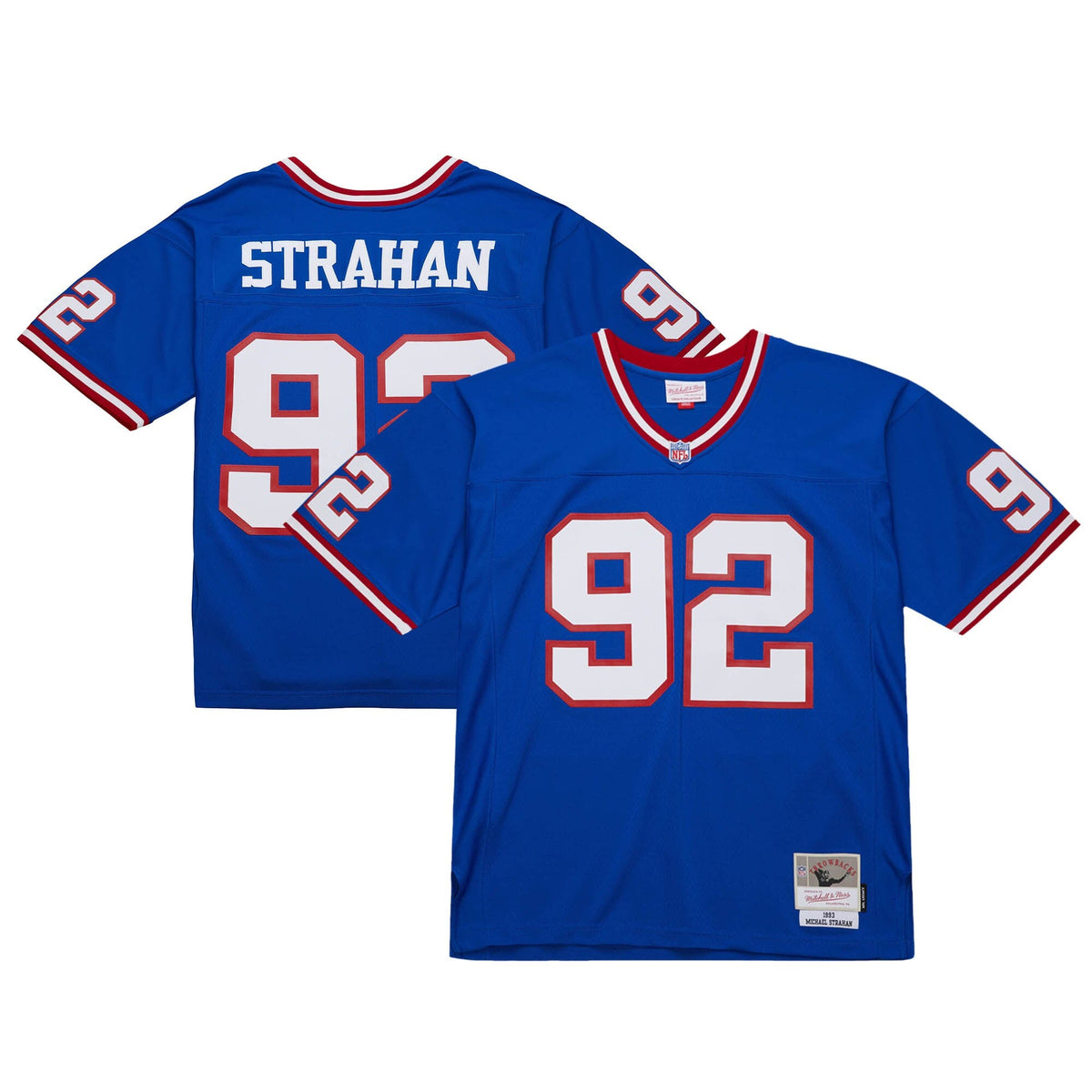 New York Giants Michael Strahan Royal 1993 Legacy Replica Football Jersey