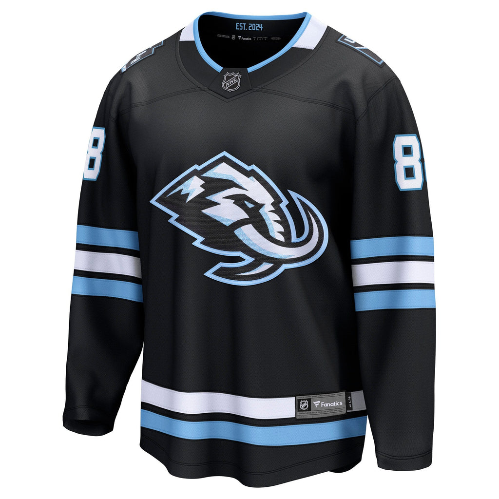 Utah Mammoth Nate Schmidt Black Home Breakaway Player Hockey Jersey
