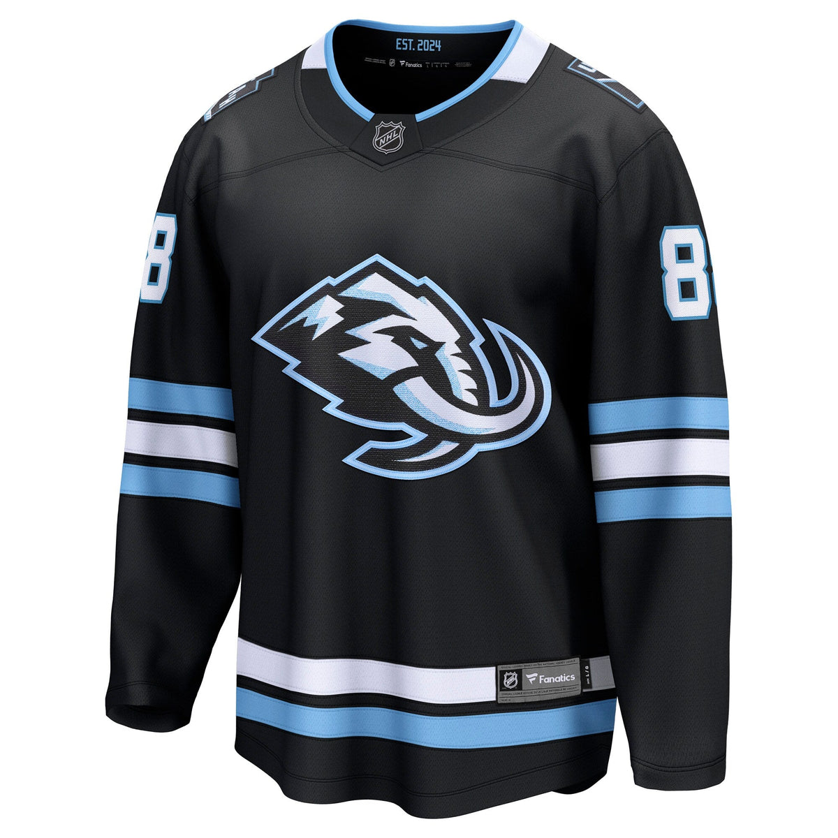 Utah Mammoth Nate Schmidt Black Home Breakaway Player Hockey Jersey