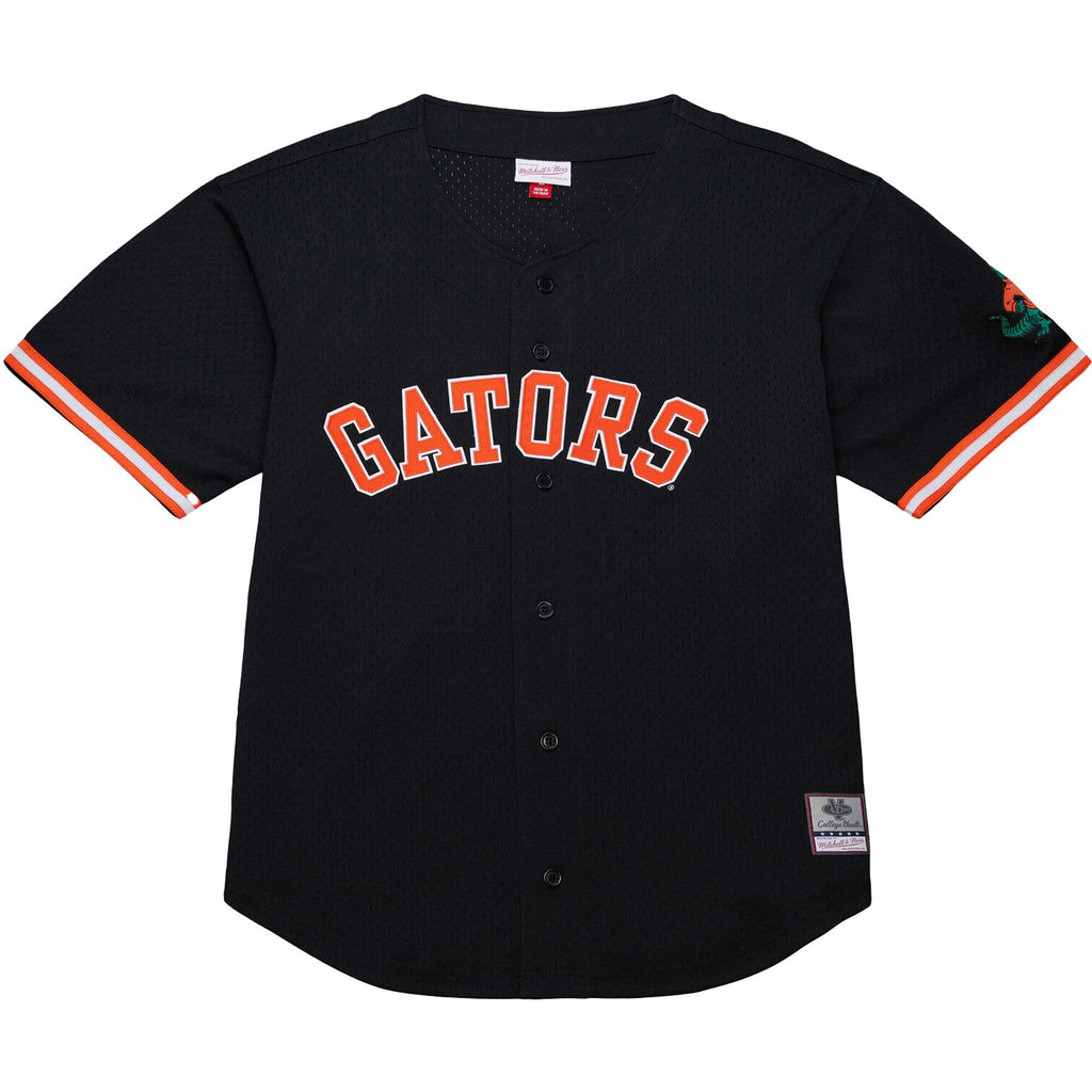 Black Florida Gators On The Clock Full-Button Fashion Jersey