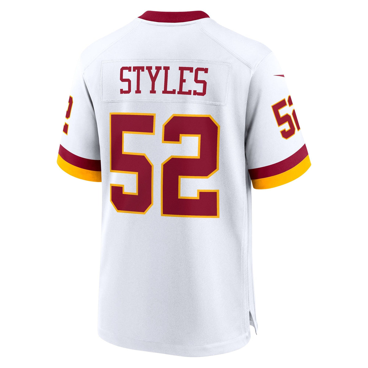Washington Commanders Sonny Styles White Game Super Bowl Era Football Jersey