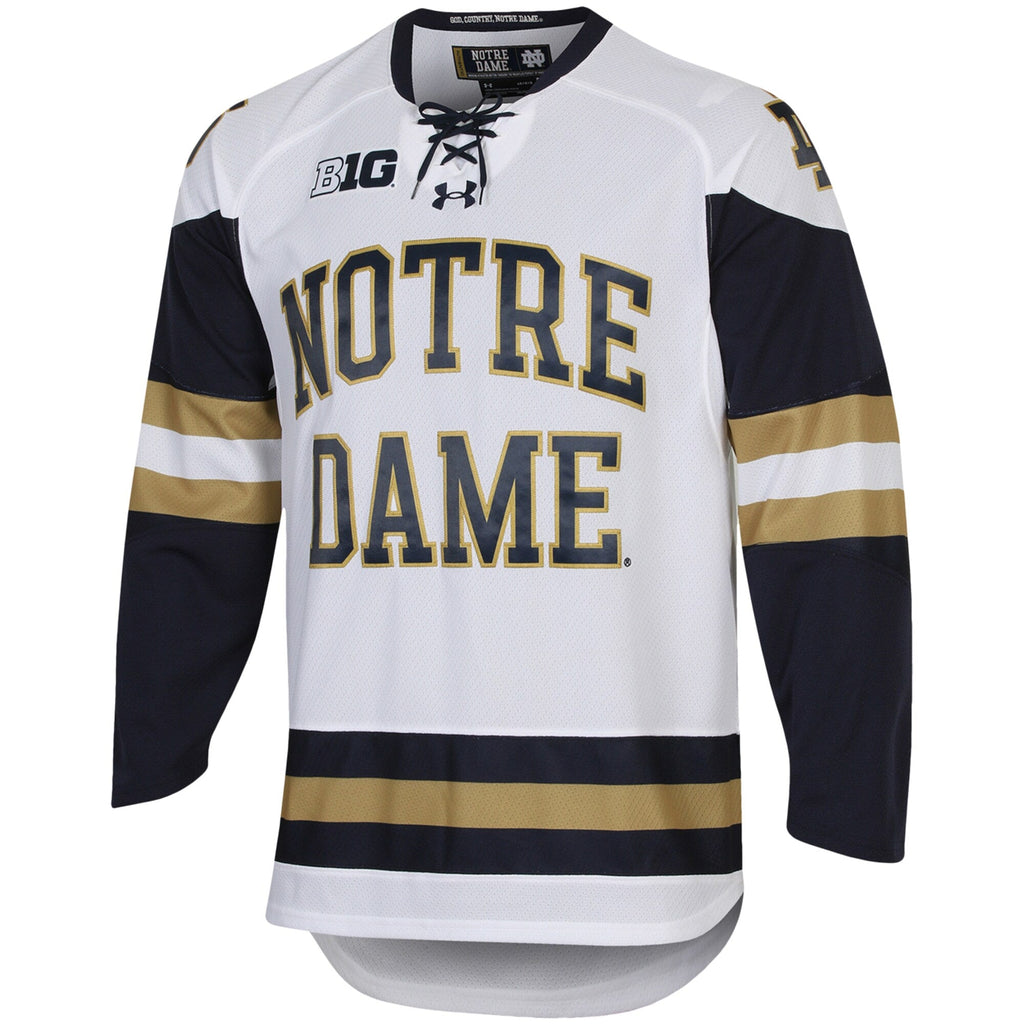 Notre Dame Fighting Irish UA Replica Hockey Jersey - White