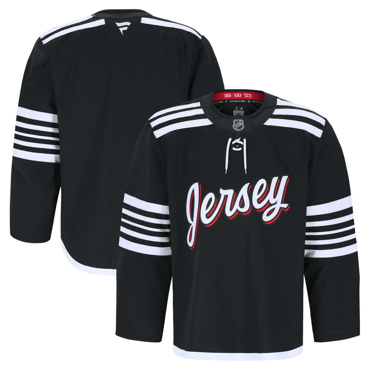 New Jersey Devils Black Alternate Pro Jersey