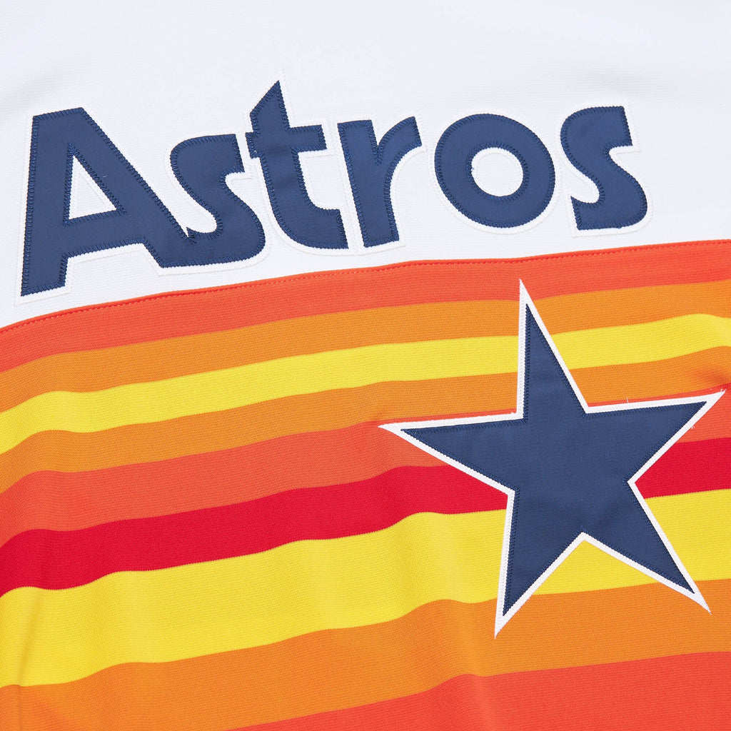 Houston Astros Lance Berkman White 2004 Cooperstown Collection Throwback Baseball Jersey
