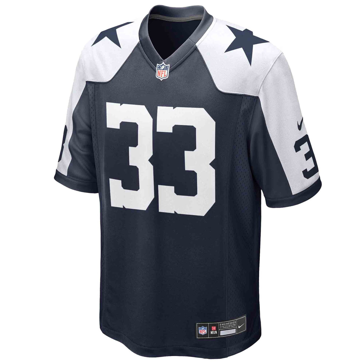 Dallas Cowboys Javonte Williams Navy Alternate Game Football Jersey