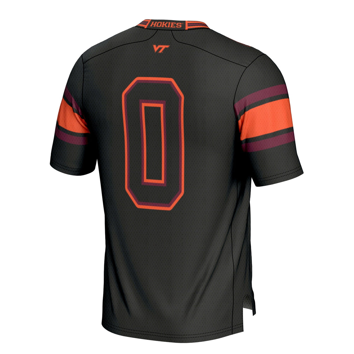 #0 Black Virginia Tech Hokies Football Jersey