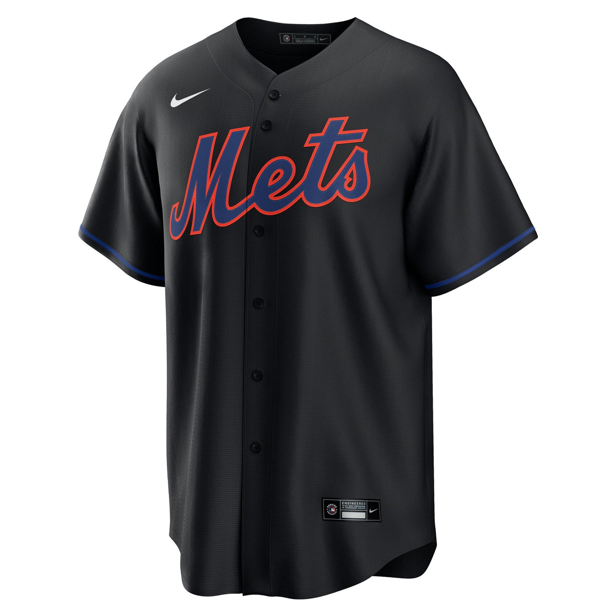 New York Mets Brandon Nimmo Black Alternate Replica Baseball Jersey