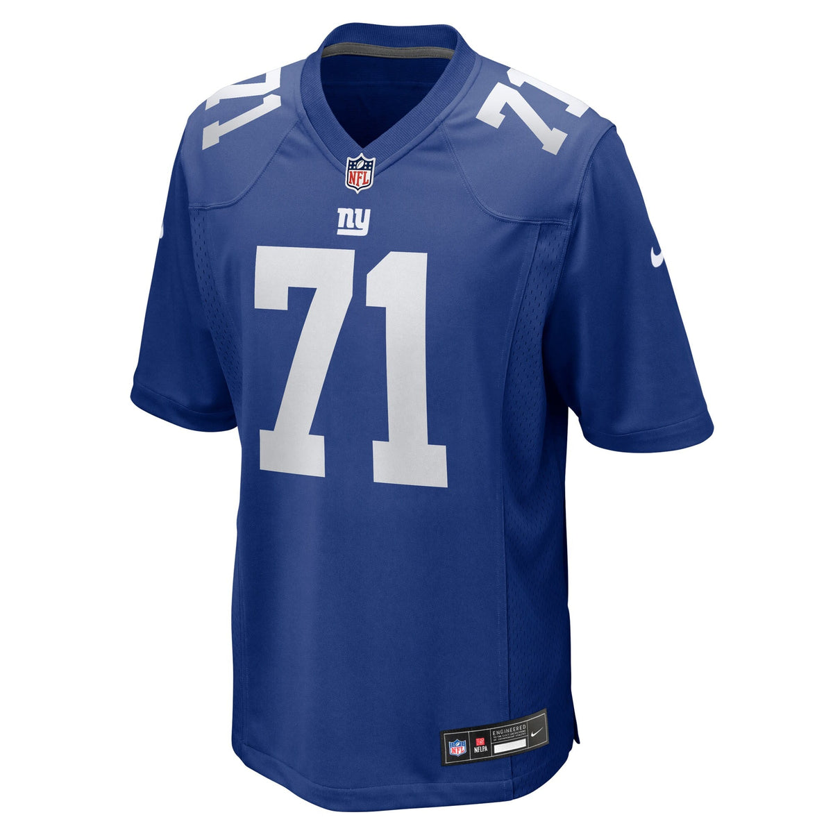 New York Giants Marcus Mbow Royal Team Game Football Jersey