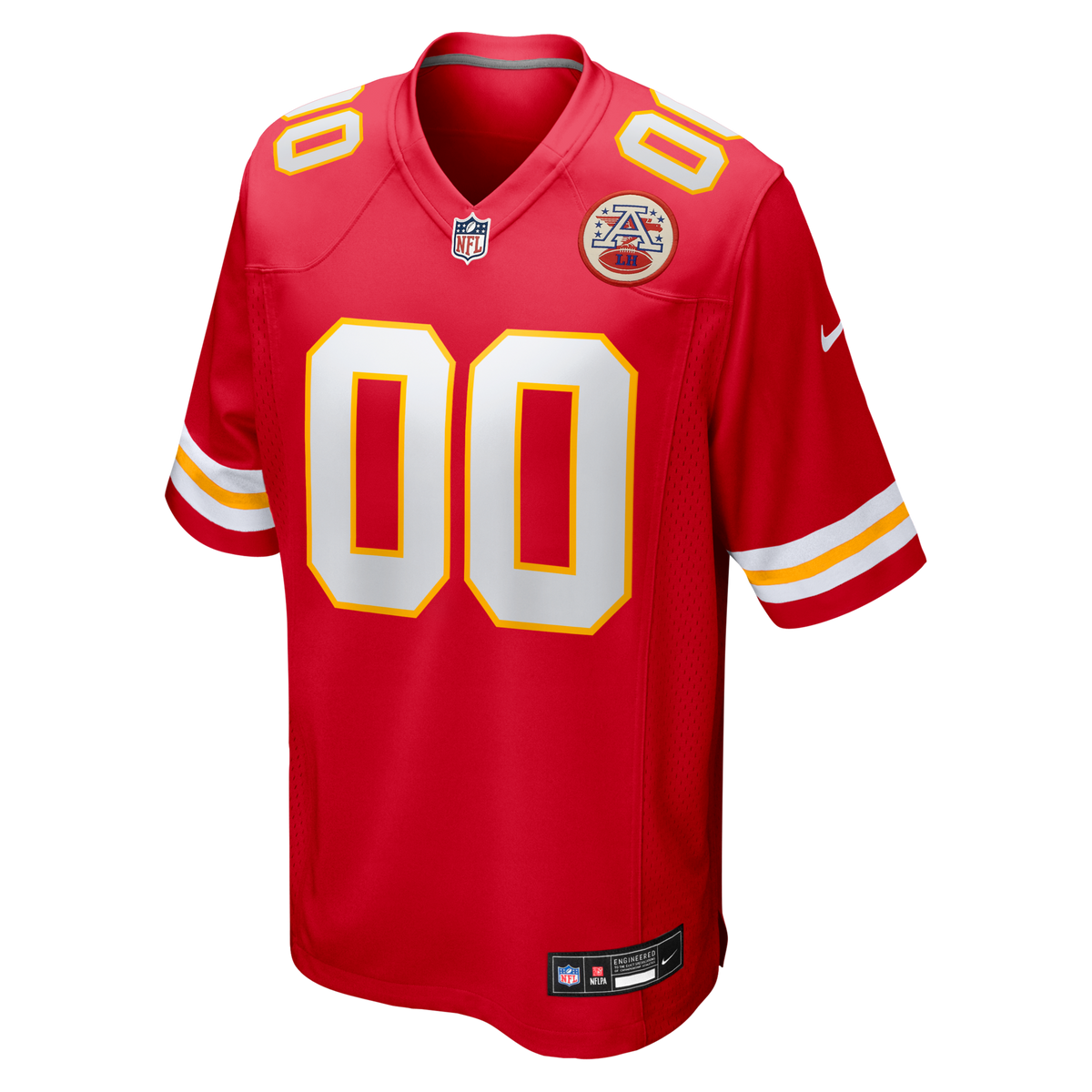 Kansas City Chiefs Justin Fields Red Game Football Jersey