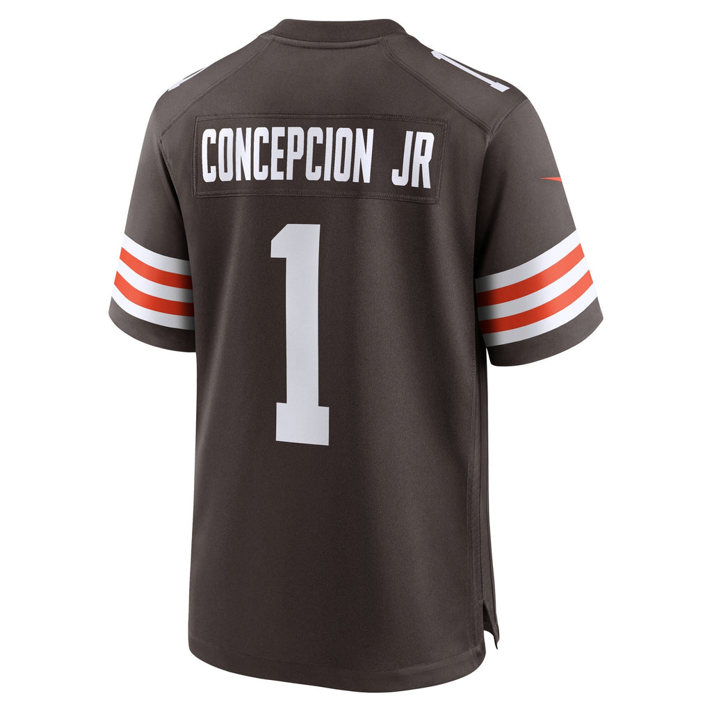 Cleveland Browns KC Concepcion Brown 2026 NFL Draft First Round Pick No. 24 Team Game Football Jersey