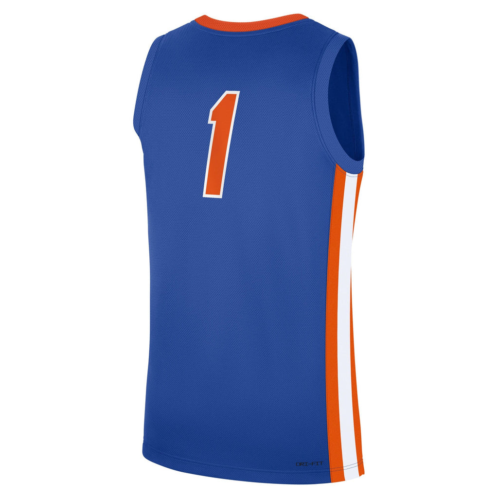 Royal Florida Gators Road Replica Basketball Jersey