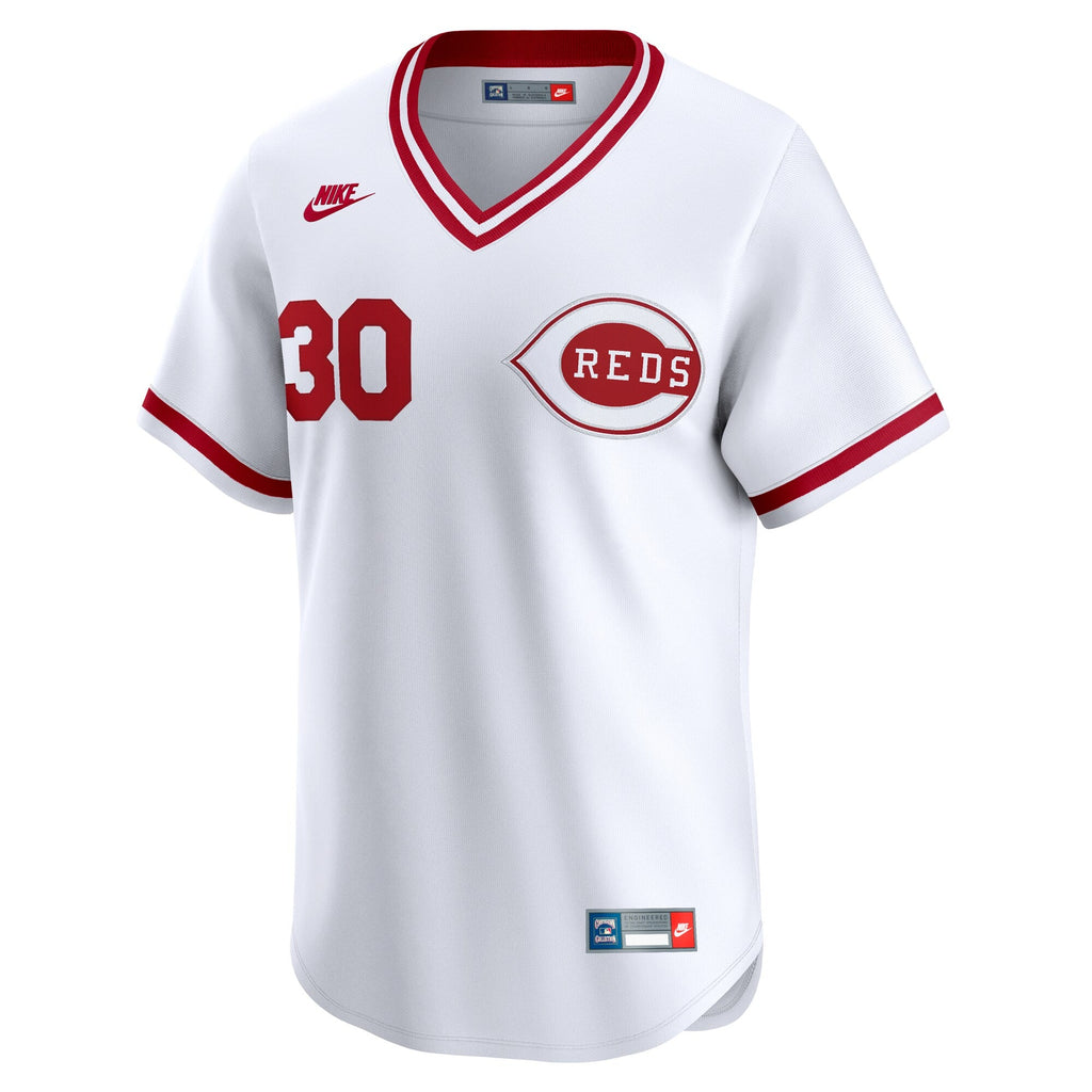 Cincinnati Reds Ken Griffey White Throwback Cooperstown Collection Limited Baseball Jersey