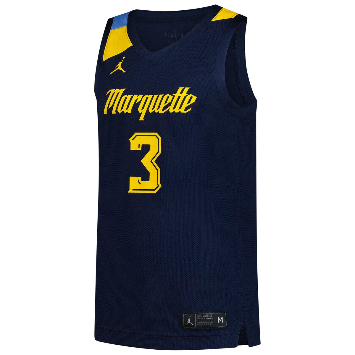#3 Navy Marquette Golden Eagles Replica Basketball Jersey