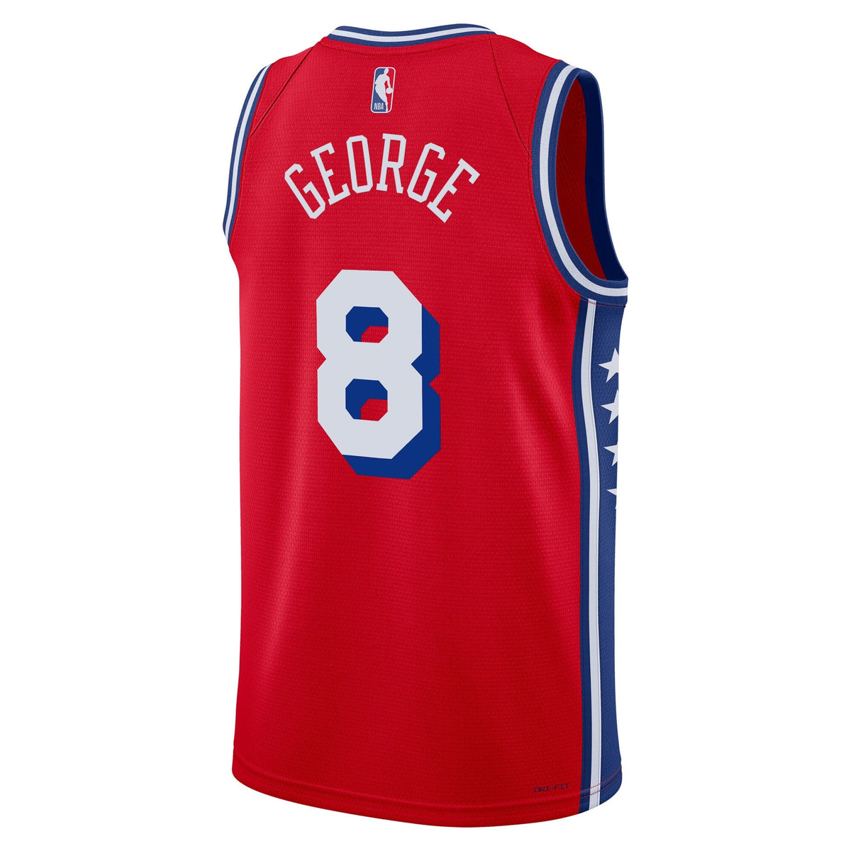 Philadelphia 76ers Statement Edition Swingman Jersey - Red - Paul George
