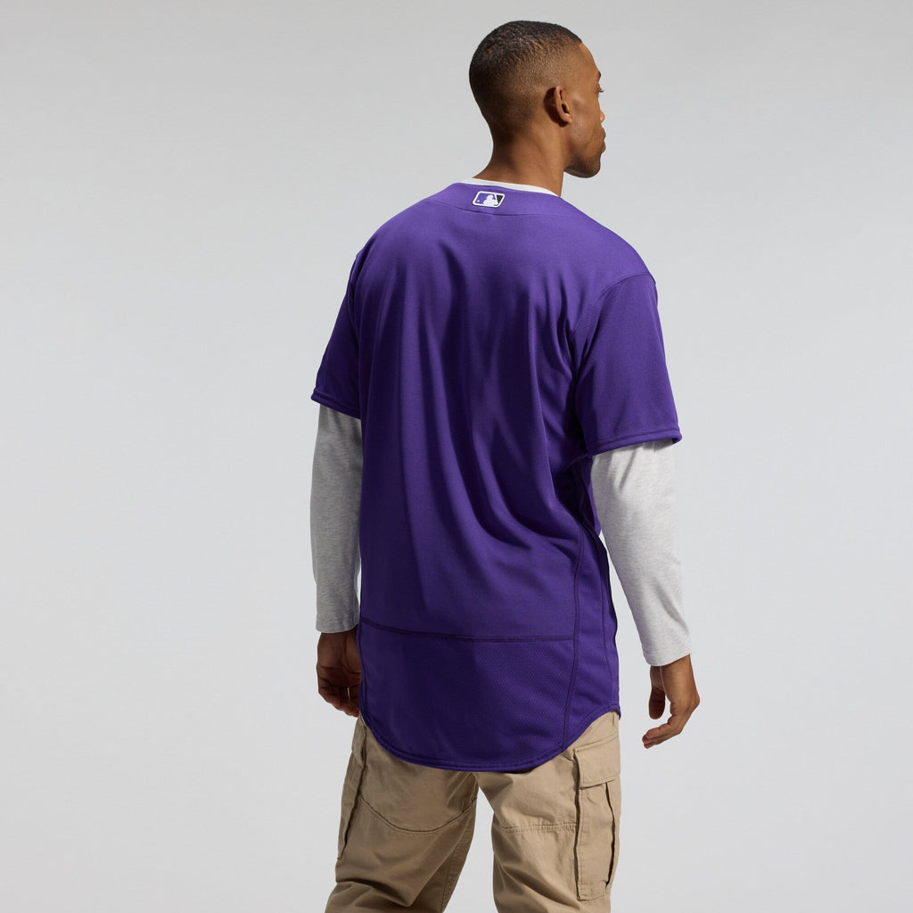 Colorado Rockies Purple Alternate Baseball Jersey