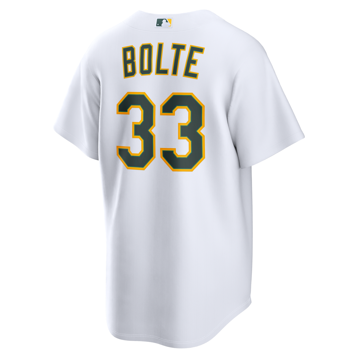Athletics Henry Bolte White Home Replica Baseball Jersey