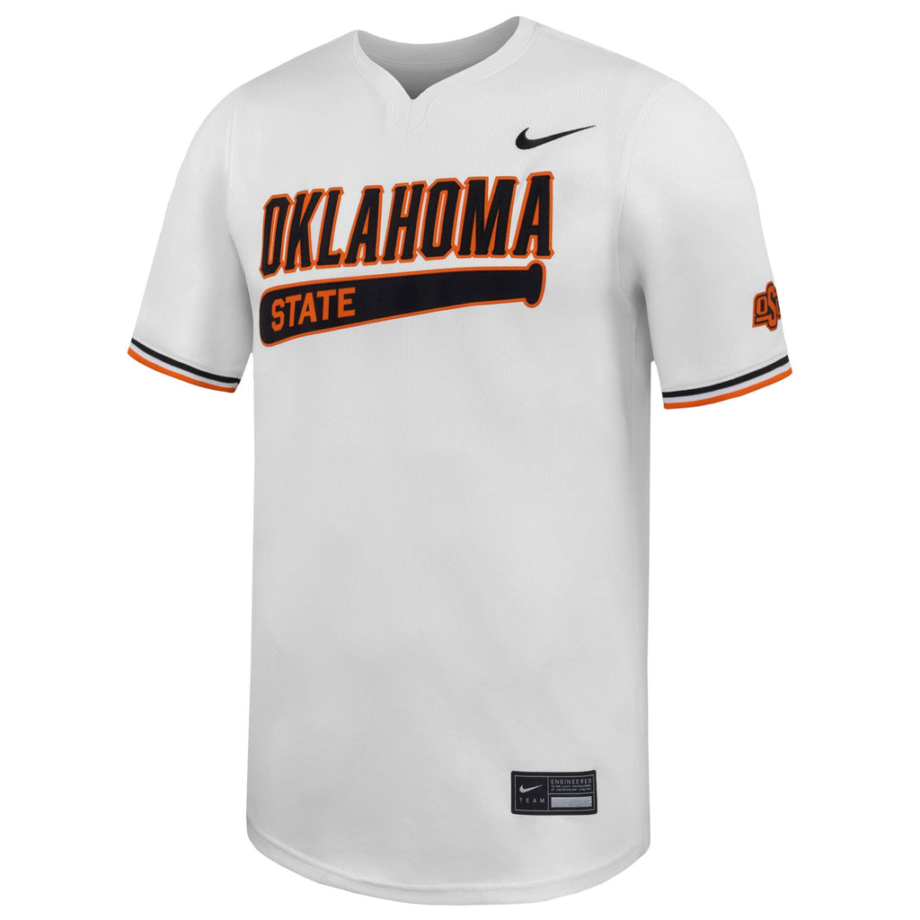 White Oklahoma State Cowboys Limited Baseball Jersey