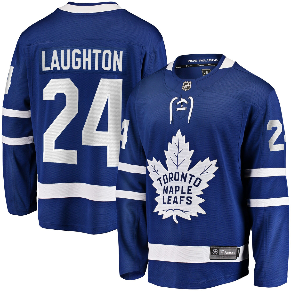 Toronto Maple Leafs Scott Laughton Blue Home Breakaway Hockey Jersey