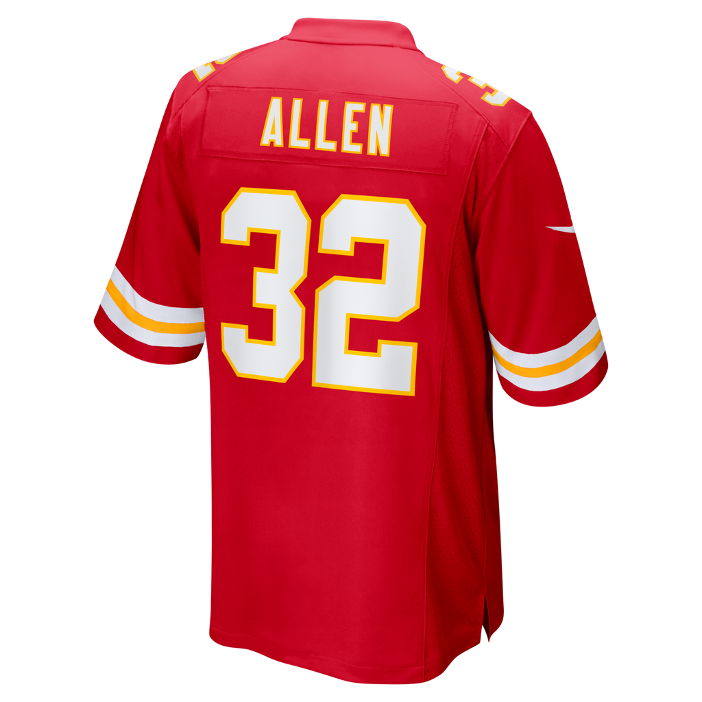 Kansas City Chiefs Marcus Allen Red Game Retired Player Football Jersey