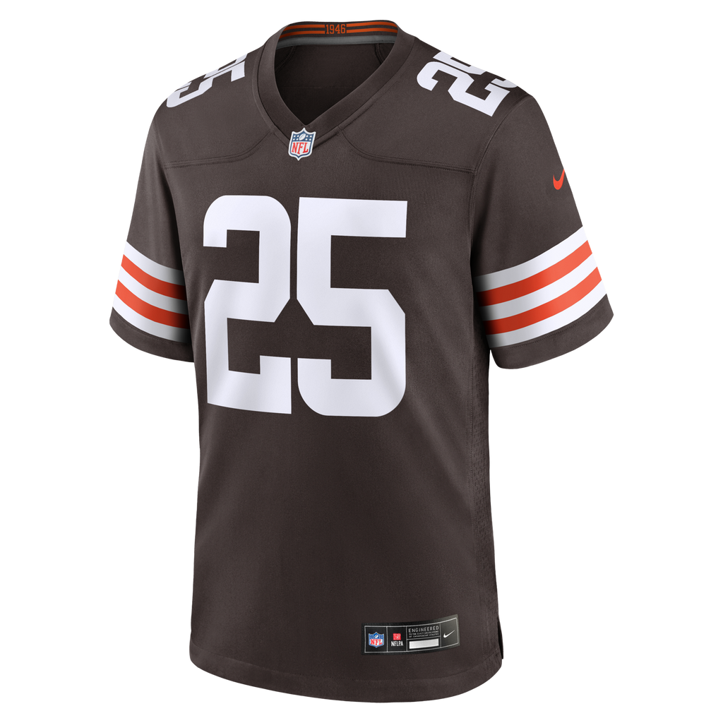 Cleveland Browns Andre Szmyt Brown Team Game Football Jersey