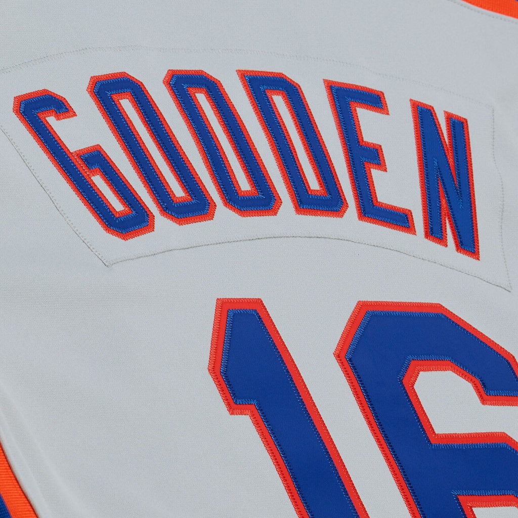 New York Mets Dwight Gooden White 1986 Baseball Jersey