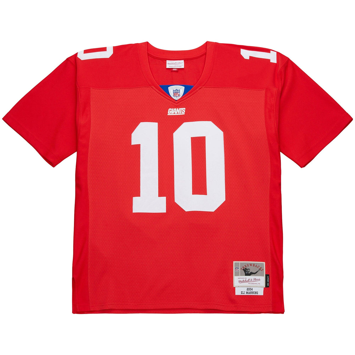 New York Giants Eli Manning Red 2004 Legacy Replica Football Jersey