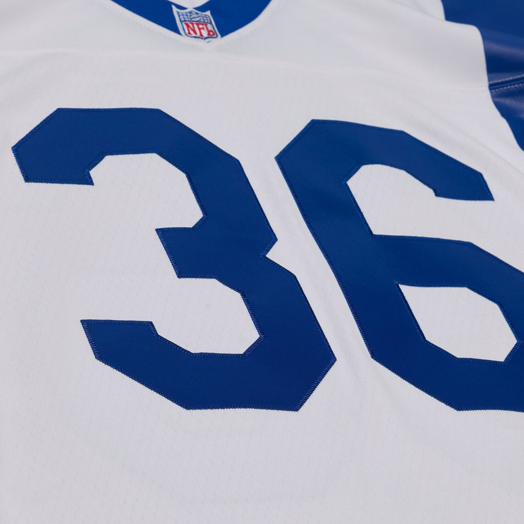 Los Angeles Rams Jerome Bettis White Retired Legacy Replica Player Football Jersey