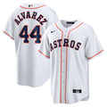 Houston Astros Yordan Álvarez White Home Replica Player Baseball Jersey